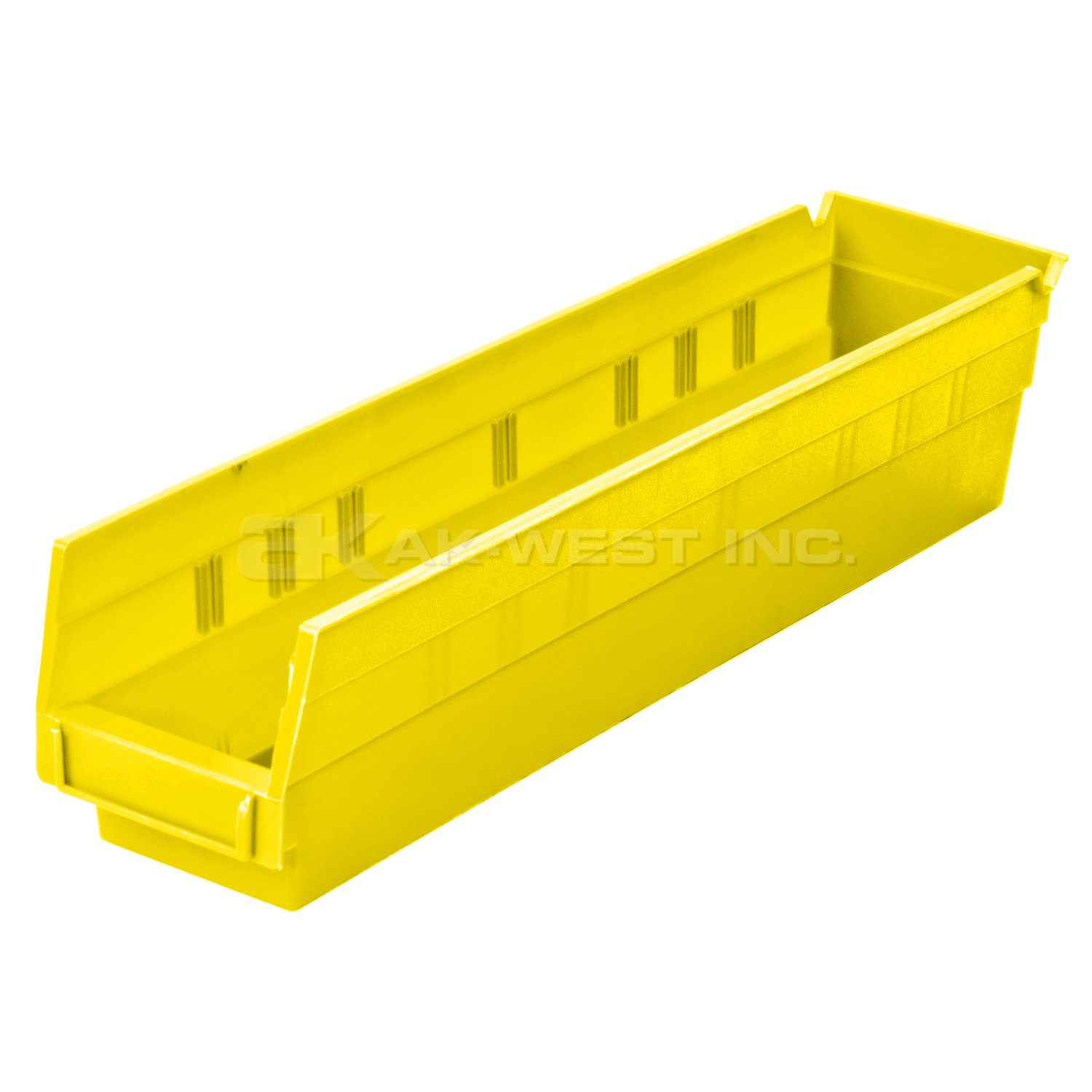 Yellow, 17-7/8" x 4-1/8" x 4" Shelf Bin (12 Per Carton)