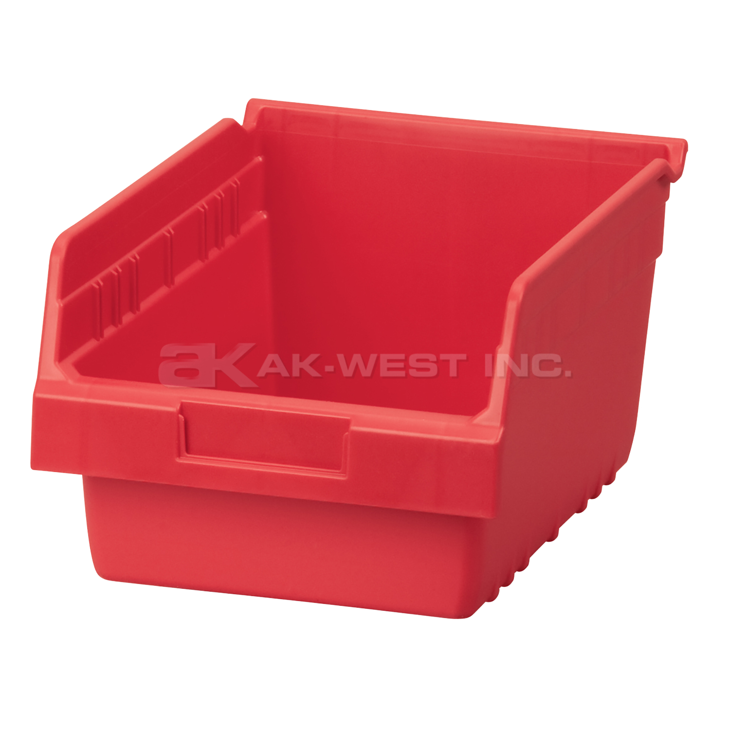 Red, 11-5/8" x 8-3/8" x 6" Shelf Bin (8 Per Carton)