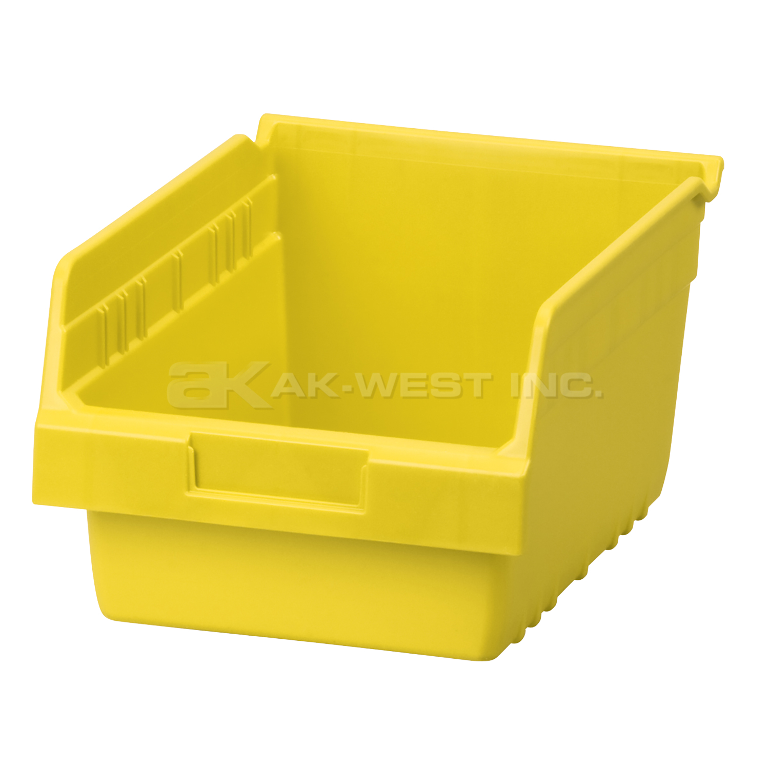 Yellow, 11-5/8" x 8-3/8" x 6" Shelf Bin (8 Per Carton)