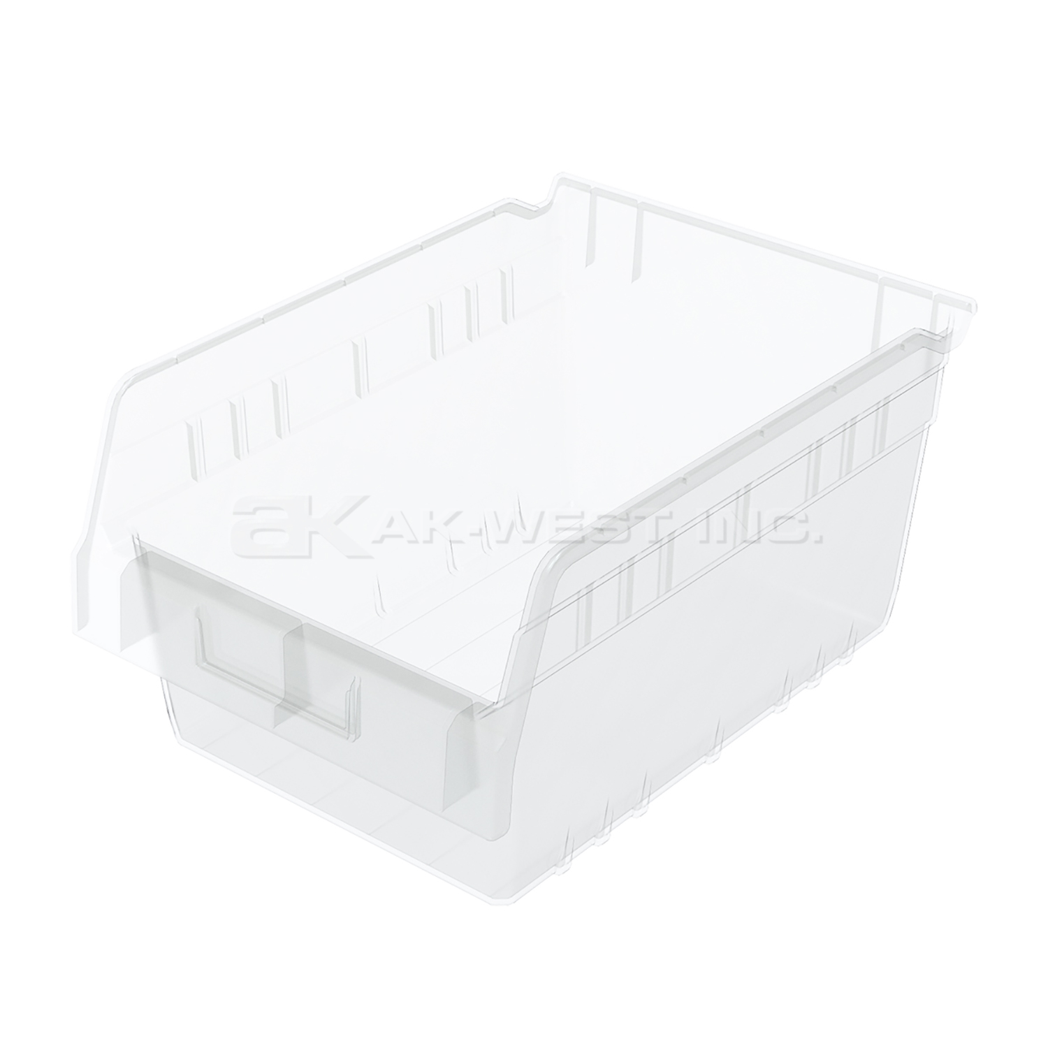 Clear, 11-5/8" x 8-3/8" x 6" Shelf Bin (8 Per Carton)