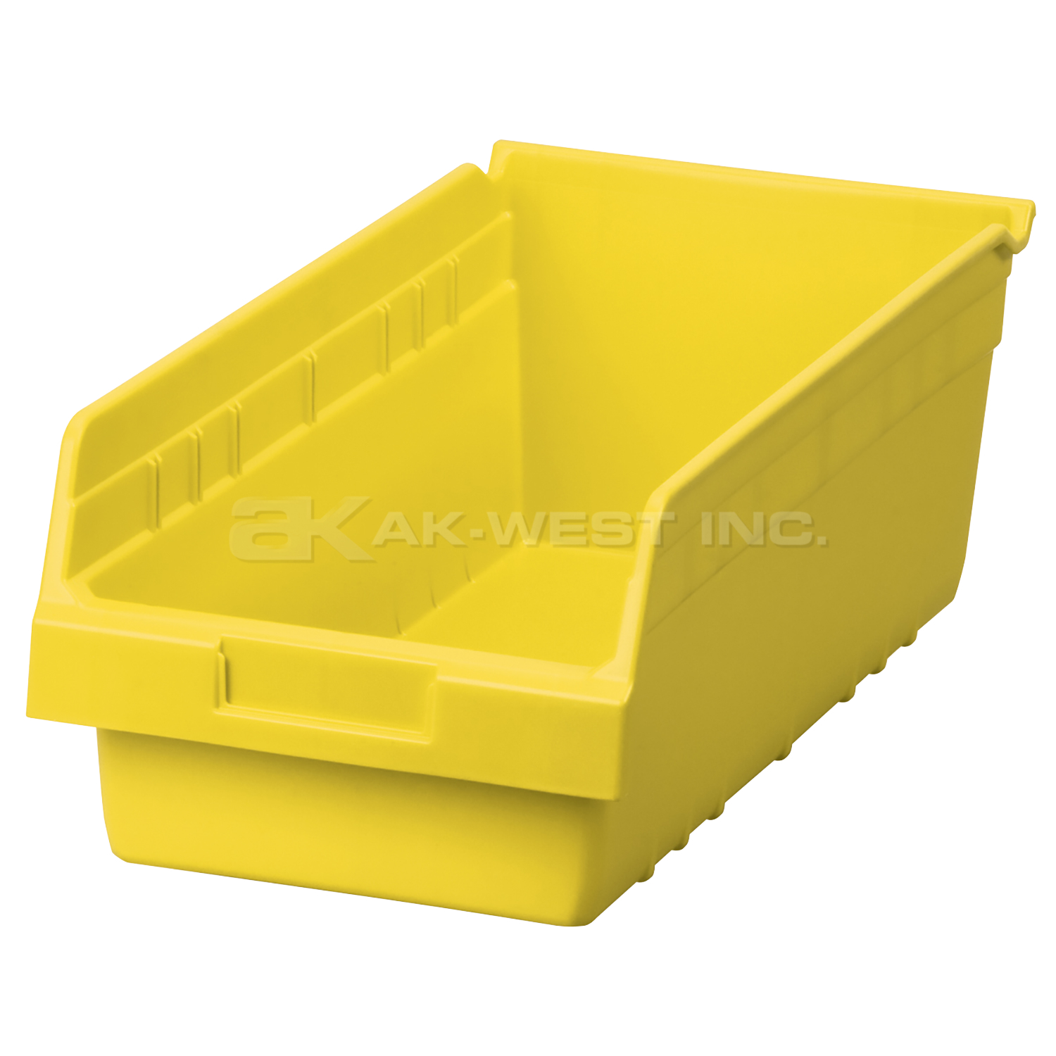 Yellow, 17-7/8" x 8-3/8" x 6" Shelf Bin (8 Per Carton)