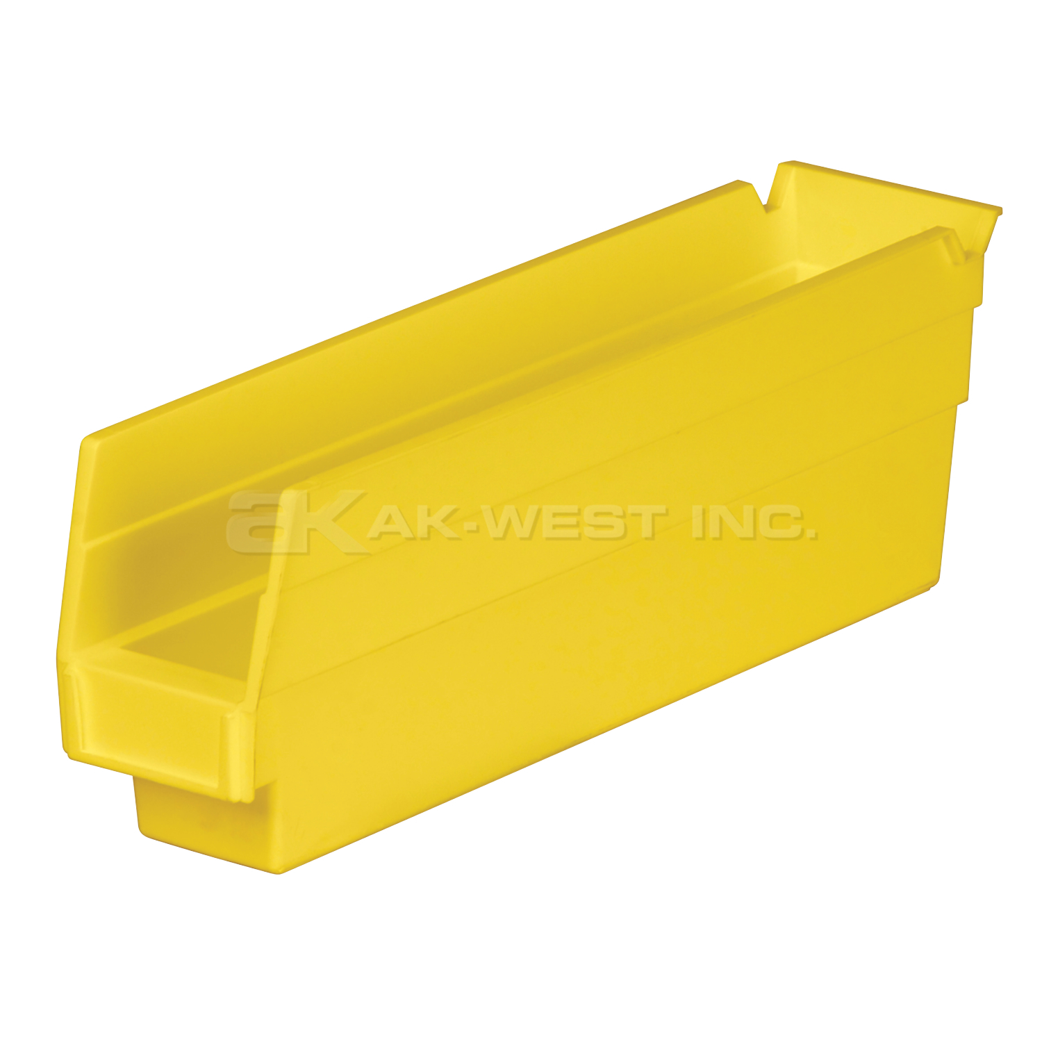 Yellow, 11-5/8" x 2-3/4" x 4" Shelf Bin (24 Per Carton)