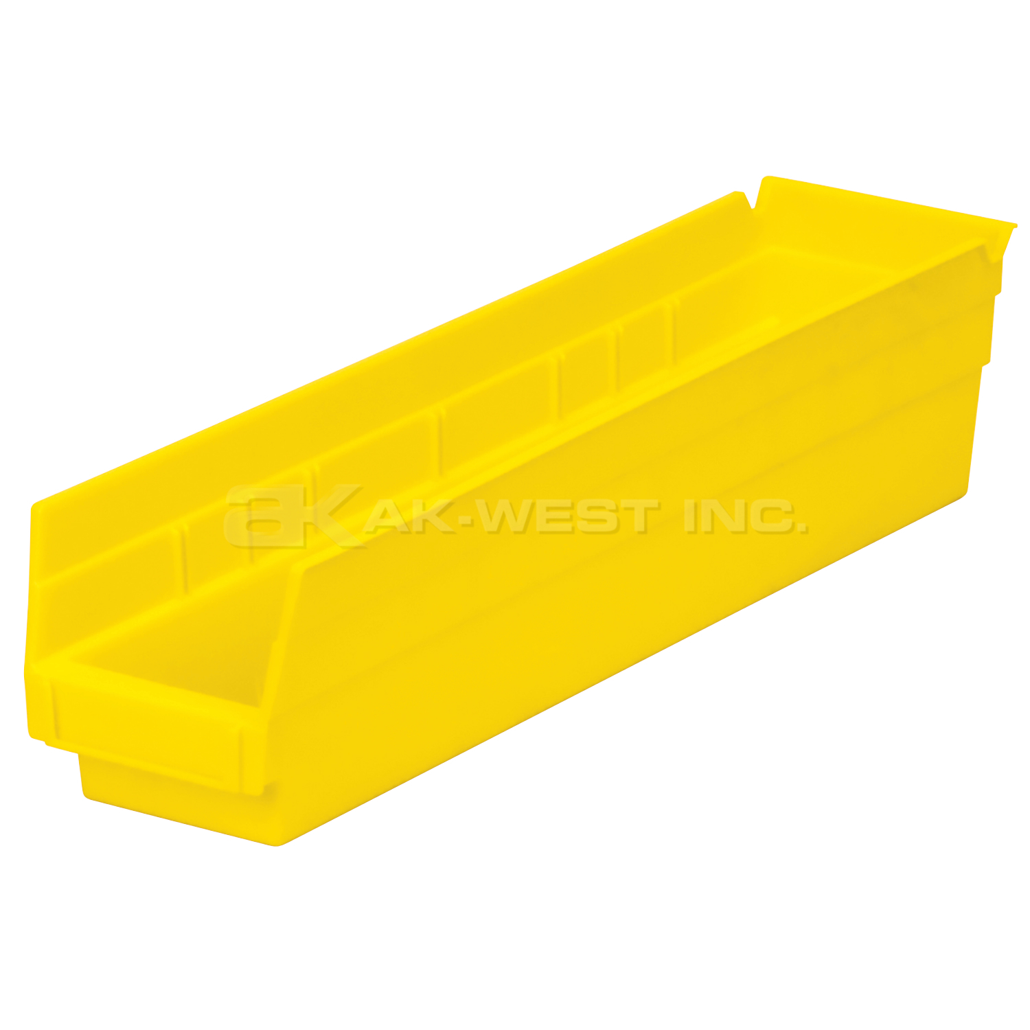 Yellow, 17-7/8" x 4-1/8" x 4" Shelf Bin (12 Per Carton)