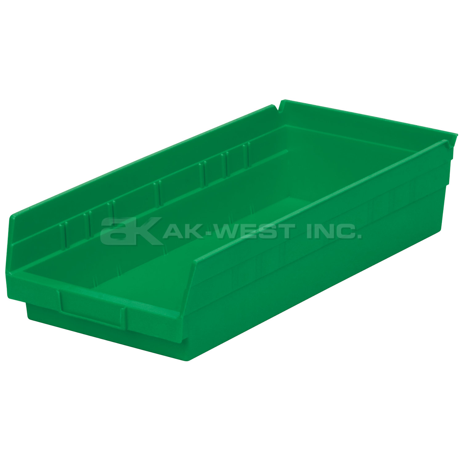 Green, 17-7/8" x 8-3/8" x 4" Shelf Bin (12 Per Carton)