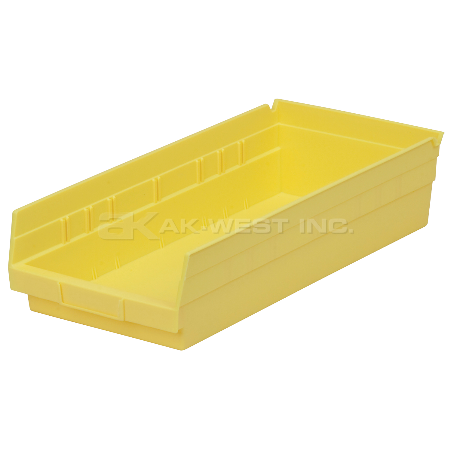 Yellow, 17-7/8" x 8-3/8" x 4" Shelf Bin (12 Per Carton)