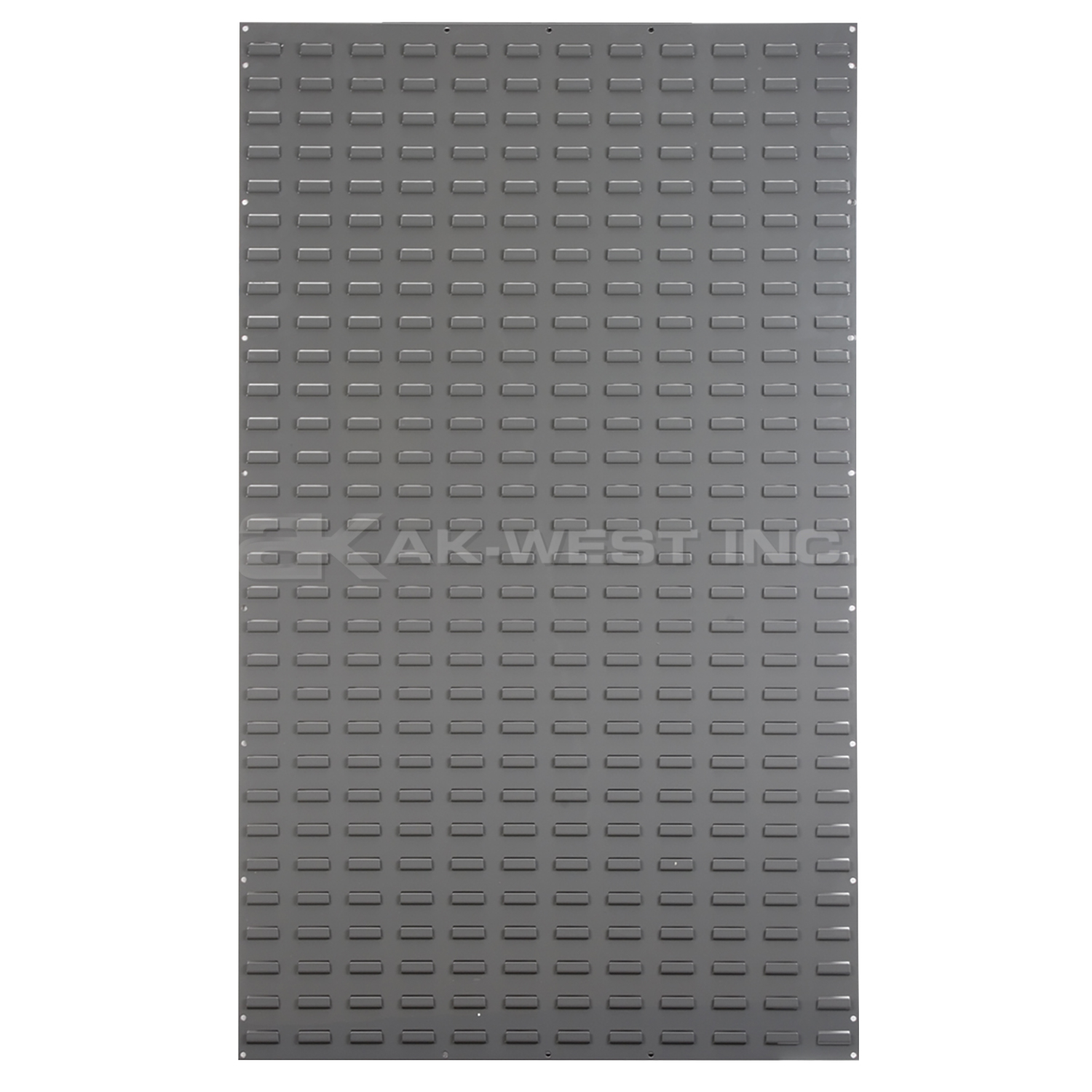 Grey, 36" x 61" Louvered Wall Panel