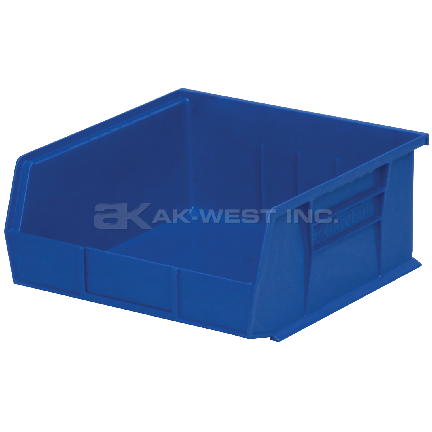 Blue, 10-7/8" x 11" x 5" Hanging and Stacking Bin (6 Per Carton)