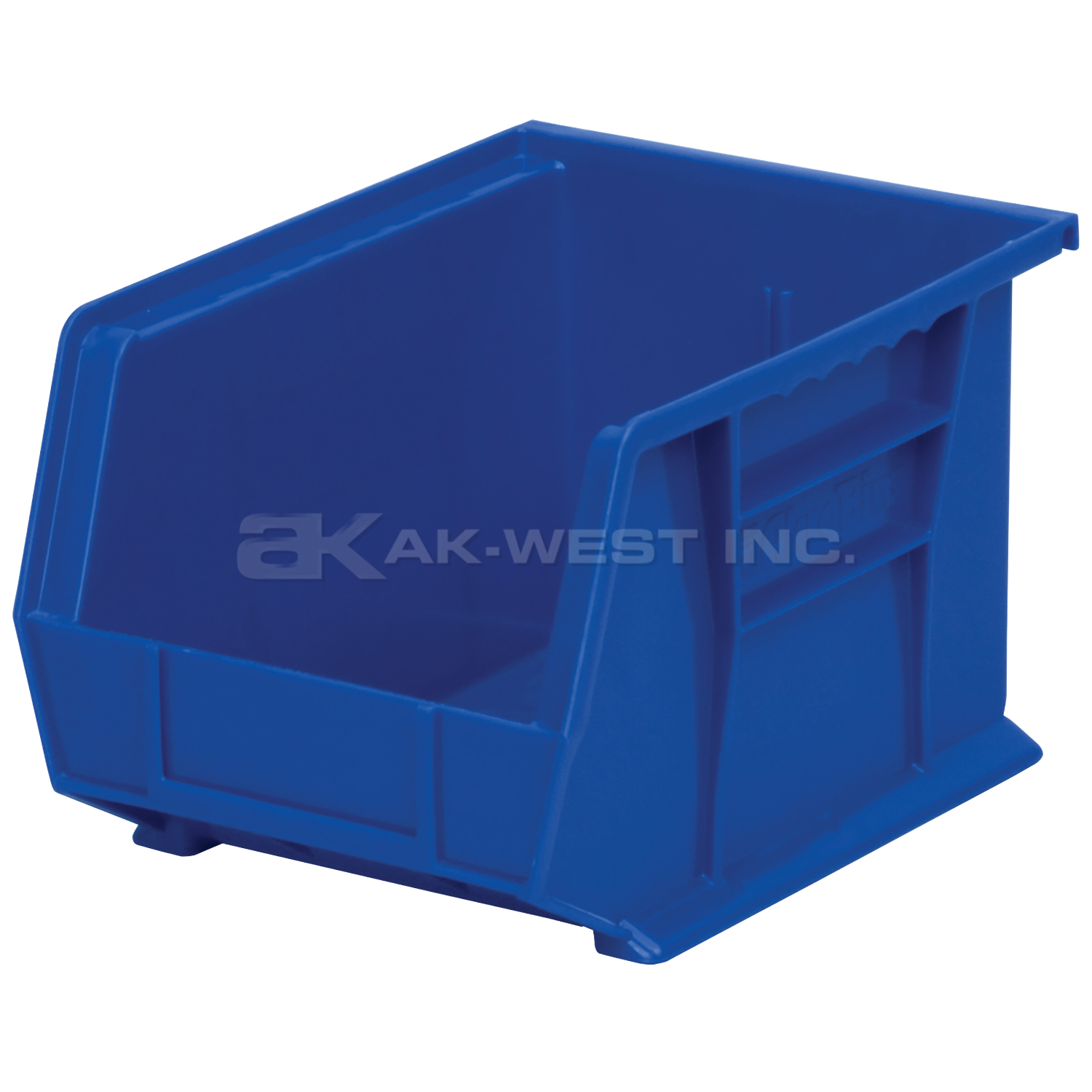 Blue, 10-7/8" x 8-1/8" x 7" Hanging and Stacking Bin (6 Per Carton)