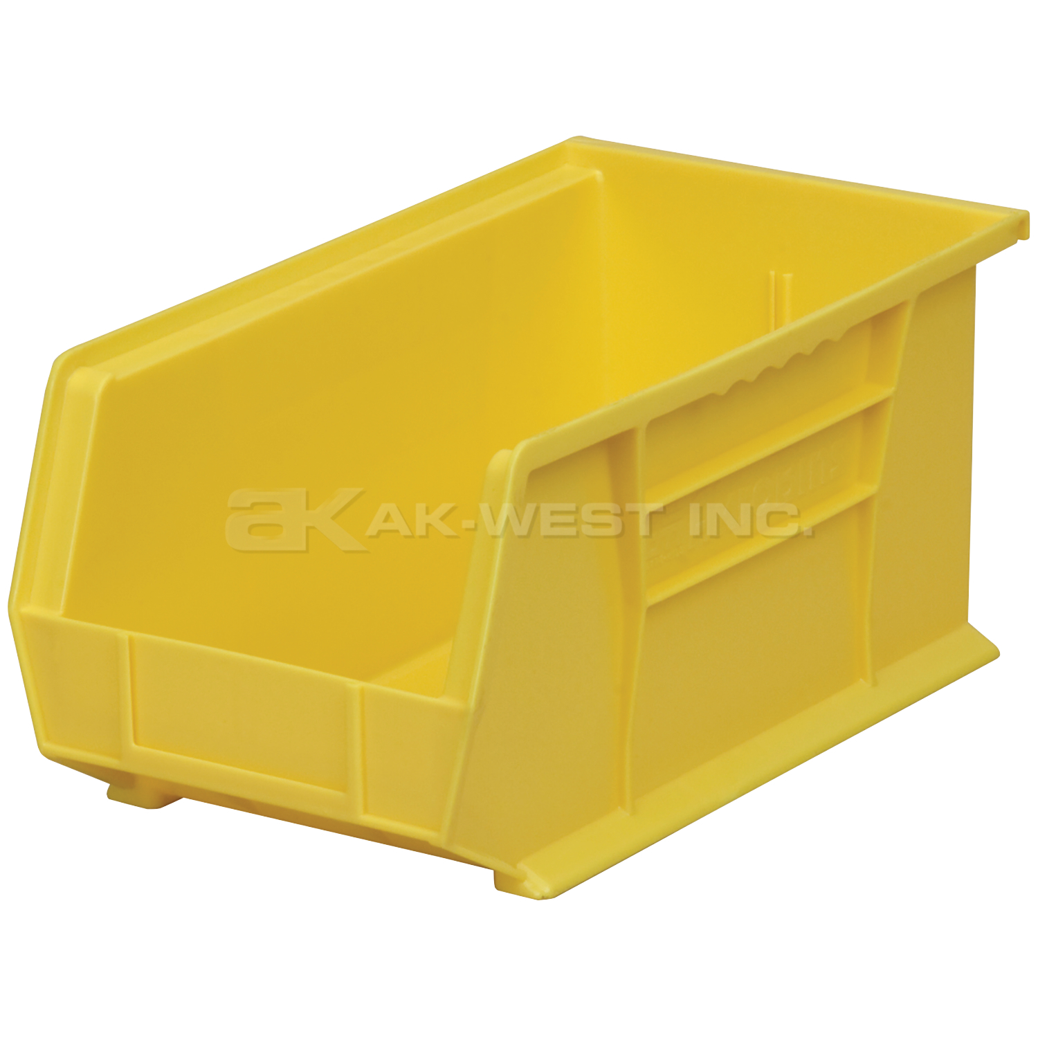 Yellow, 14-3/4" x 8-1/8" x 7" Hanging and Stacking Bin (12 Per Carton)