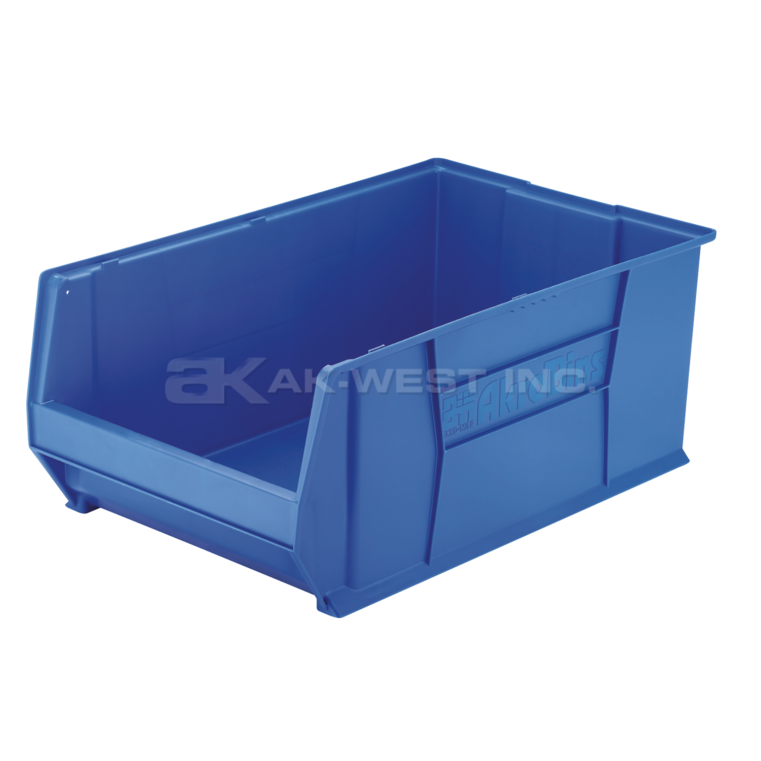 Blue, 29-1/4" x 18-3/8" x 12" Stacking Shelf Bin (1 Per Carton)