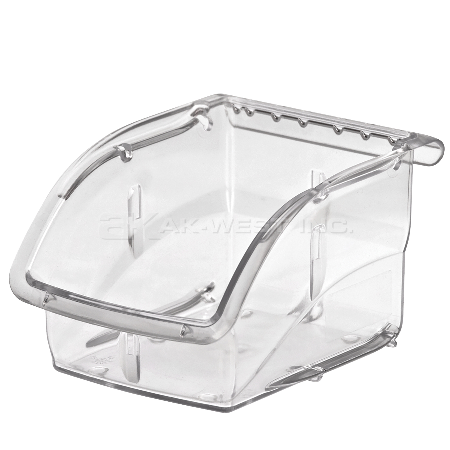 Clear, 5-3/8" x 4-1/8" x 3-1/4" Bin (16 Per Carton)