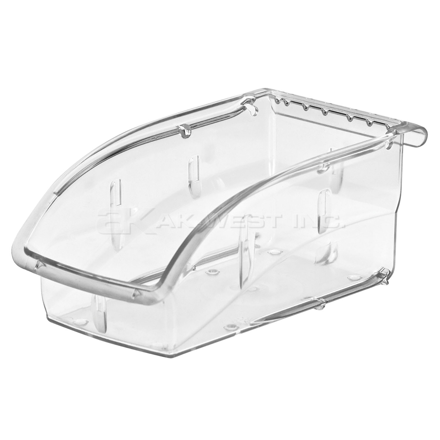 Clear, 7-3/8" x 4-1/8" x 3-1/4" Bin (16 Per Carton)