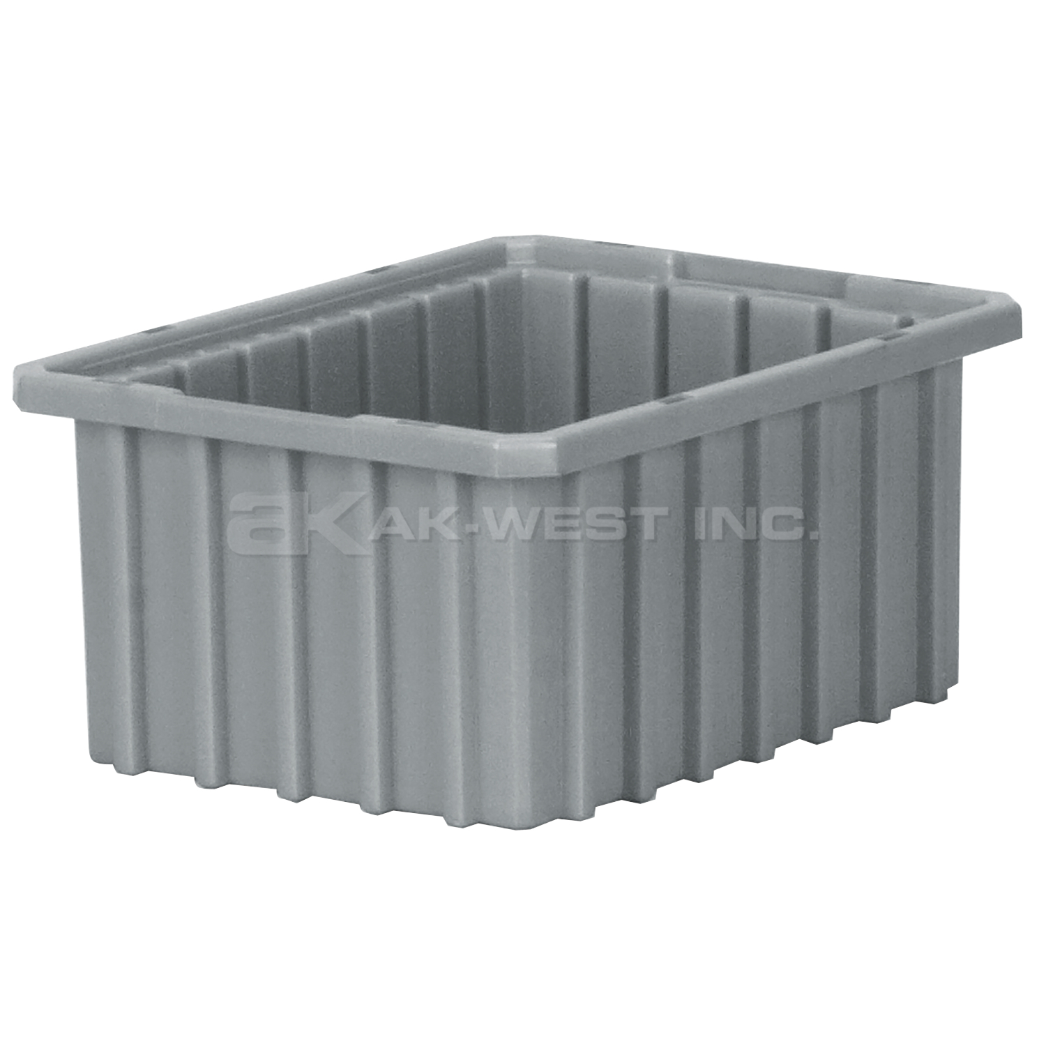 Grey, 10-7/8" x 8-1/4" x 5" Dividable Grid Container (20 Per Carton)