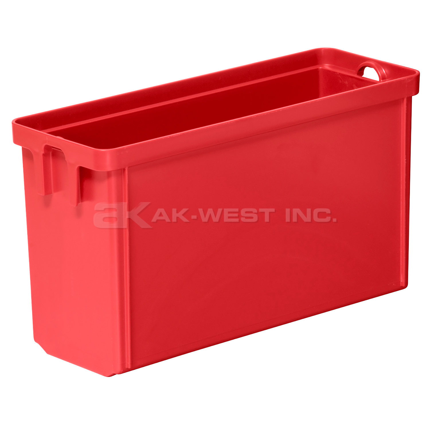 Red, 1/4 Cup for 38358 Straight Wall Container (6 Per Carton)