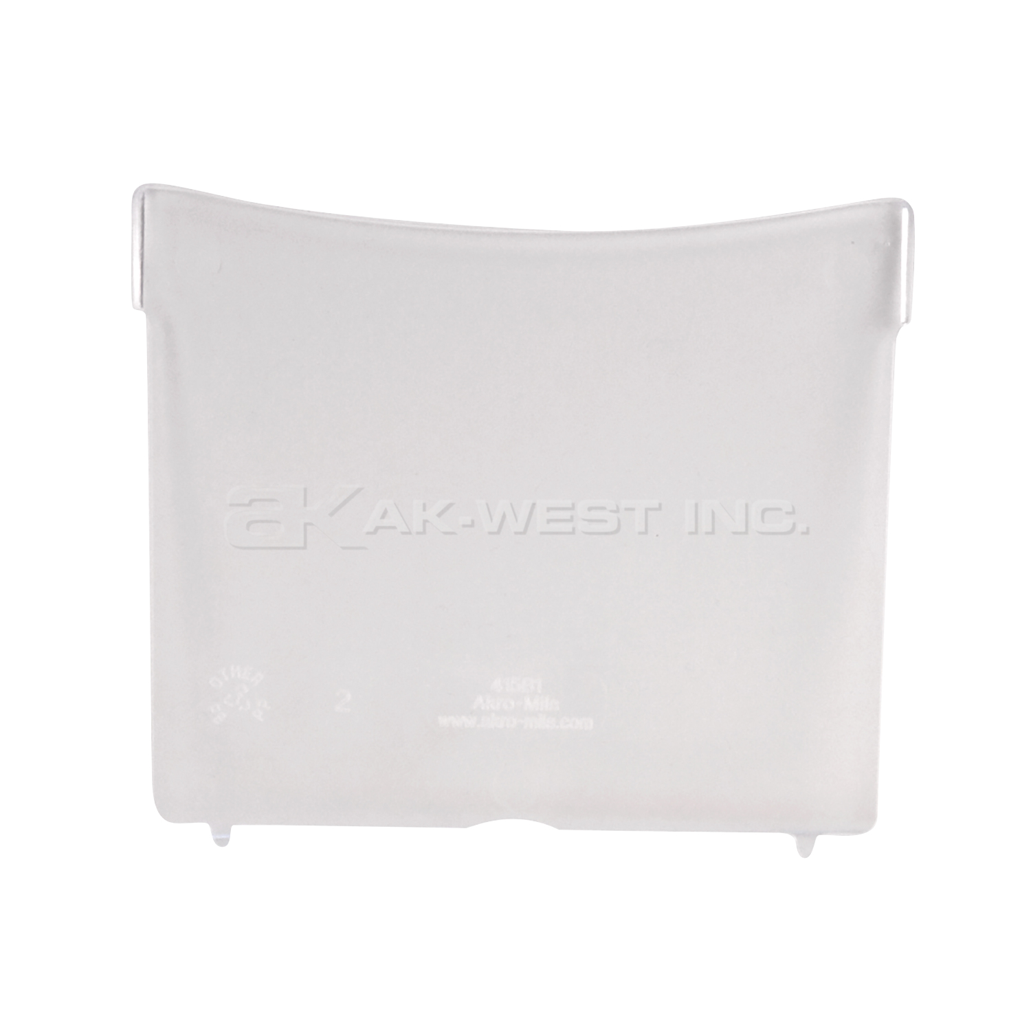 Clear, Width Dividers A305B1 (Package of 6)