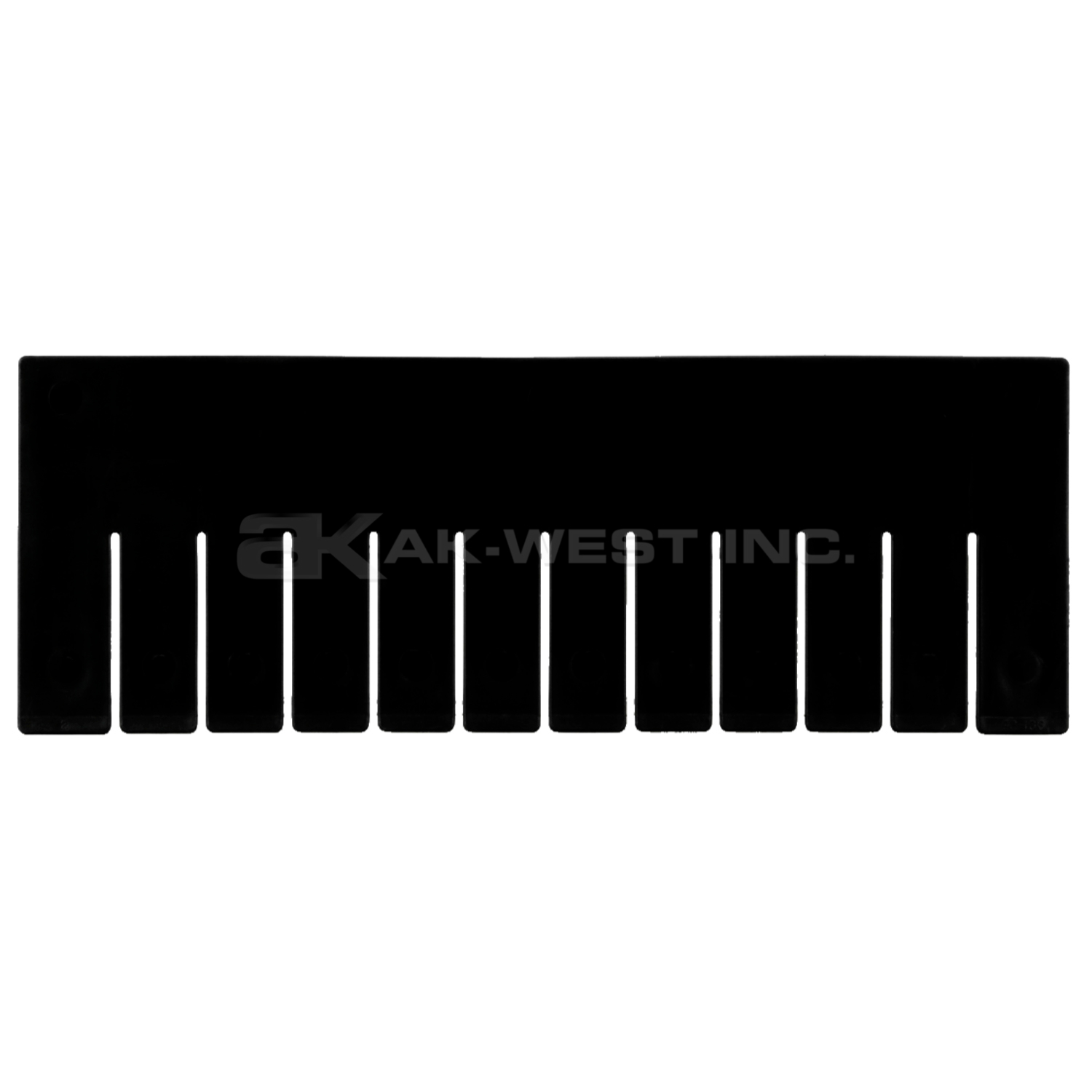 Black, Long Dividers For The A33166 (Package of 6)