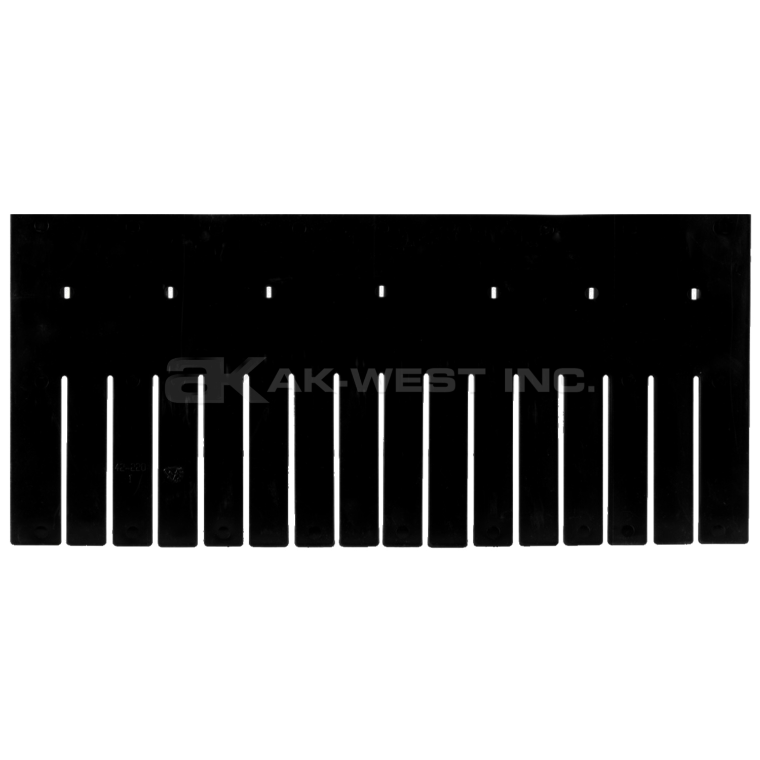 Black, Long Dividers For The A33220 (Package of 6)