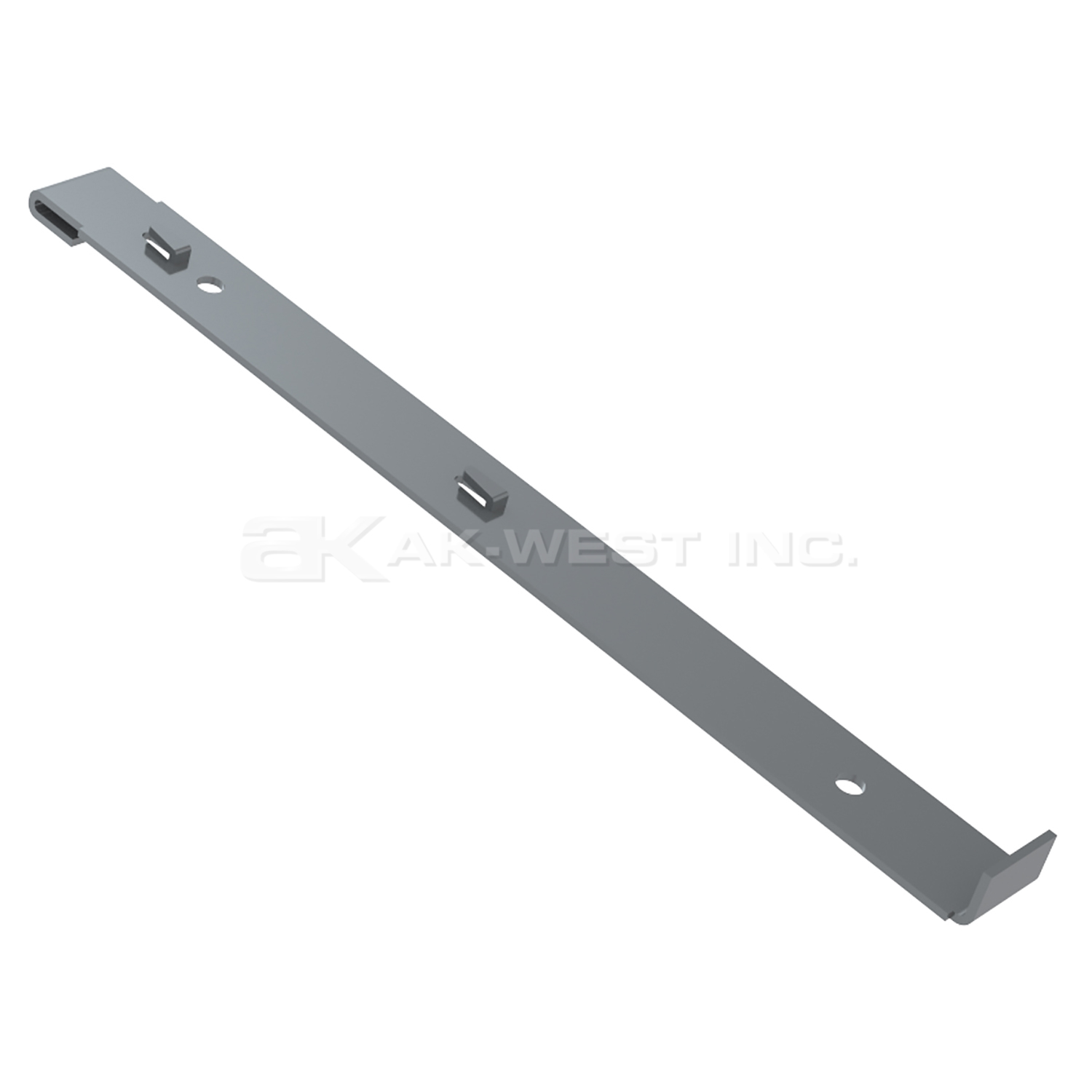 Grey, Suspension Straps for 19-Series Steel Cabinets (Package of 2)