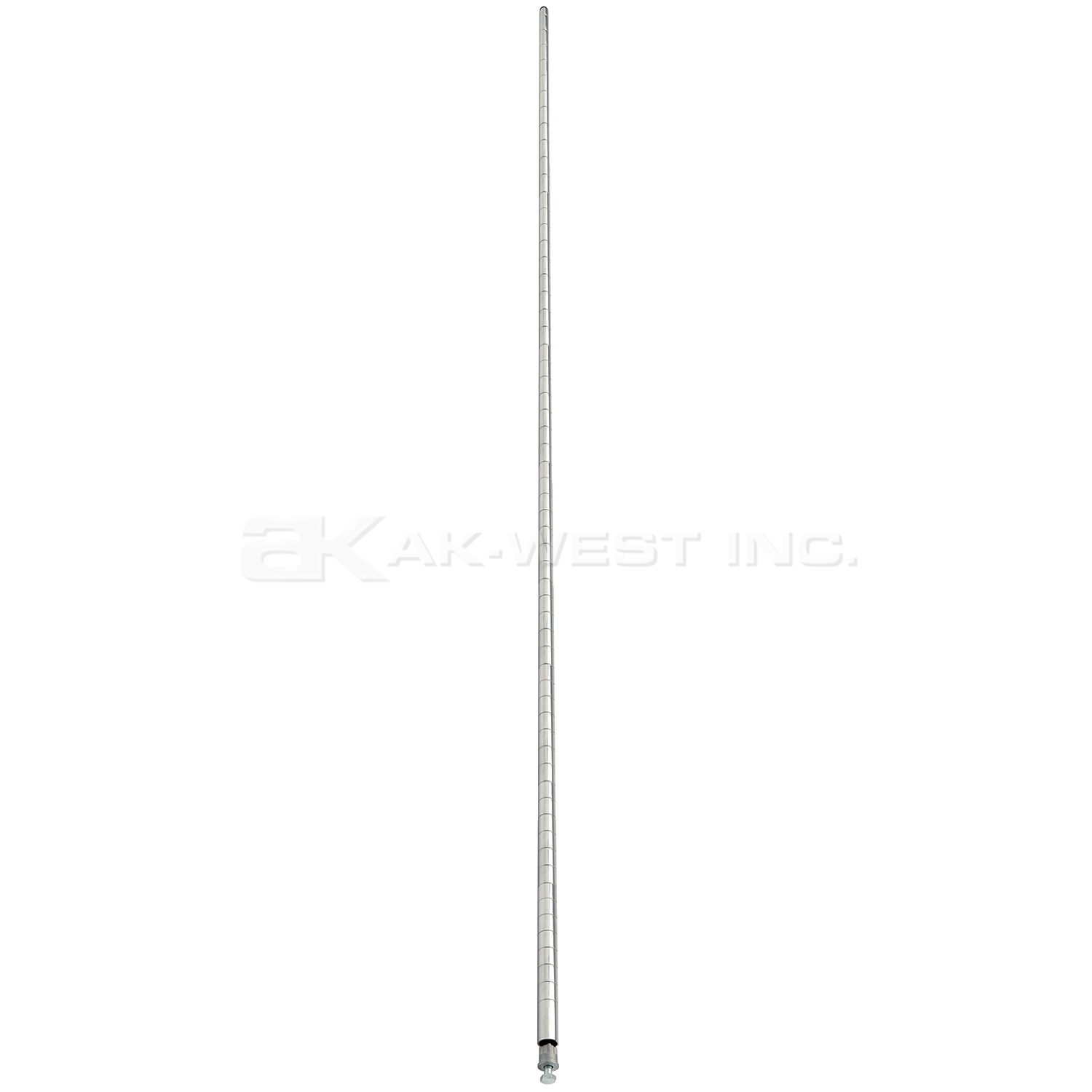 Chrome, 74" Upright Post