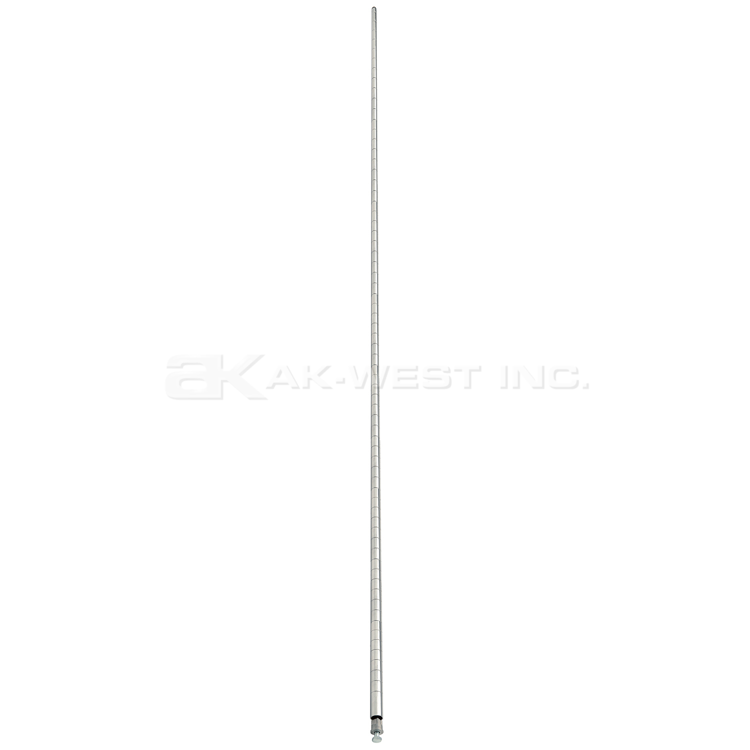 Chrome, 86" Upright Post