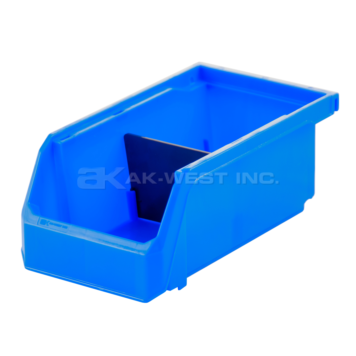 Blue, 7-3/8" x 4-1/8" x 3" Hanging, Stacking and Nesting Bin (Equivalent Size To 30220)
