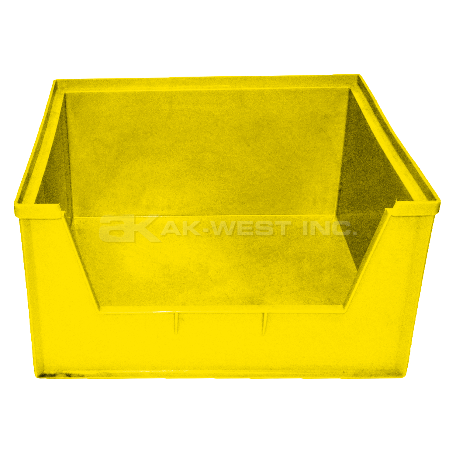 Yellow, 16" x 16" x 8", High Visibility Shelf Bin (6 Per Carton)