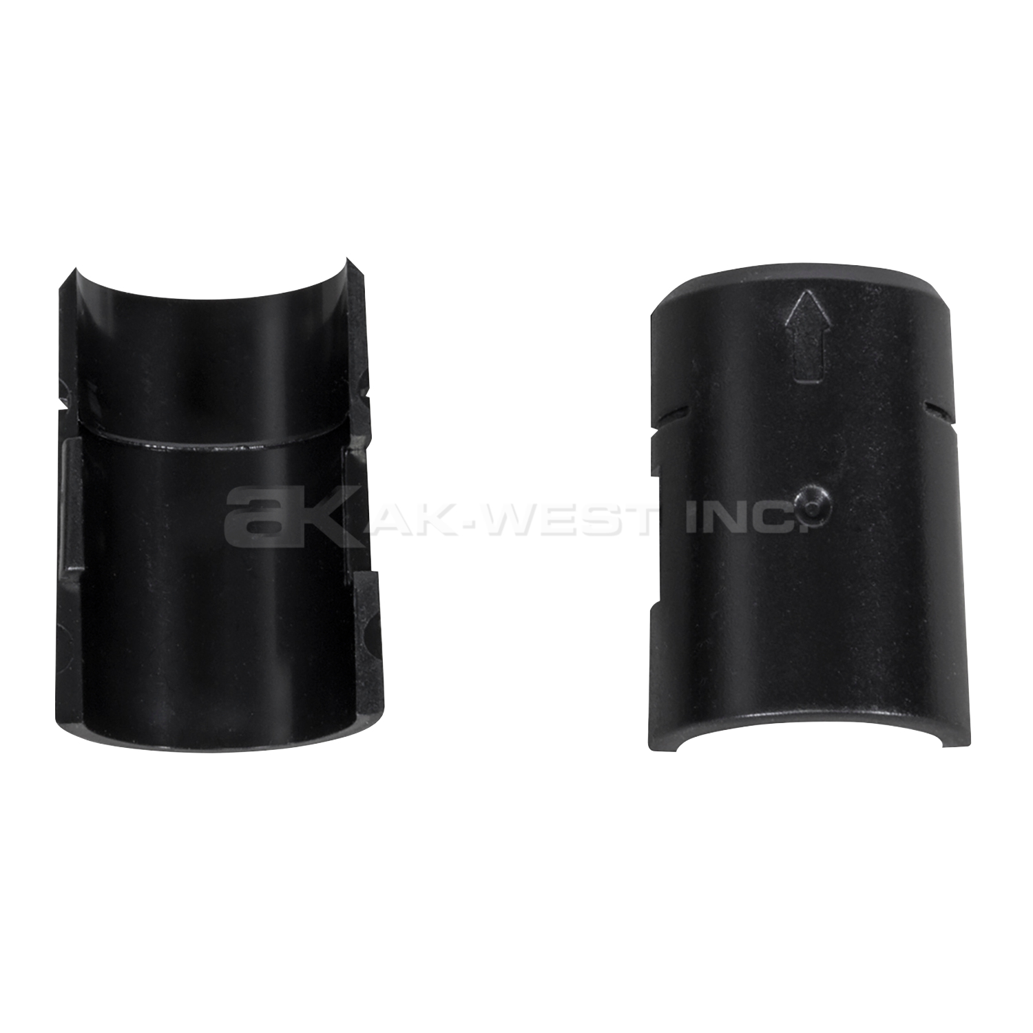Black, Replacement Plastic Clip for Wire Shelf (Package of 4)