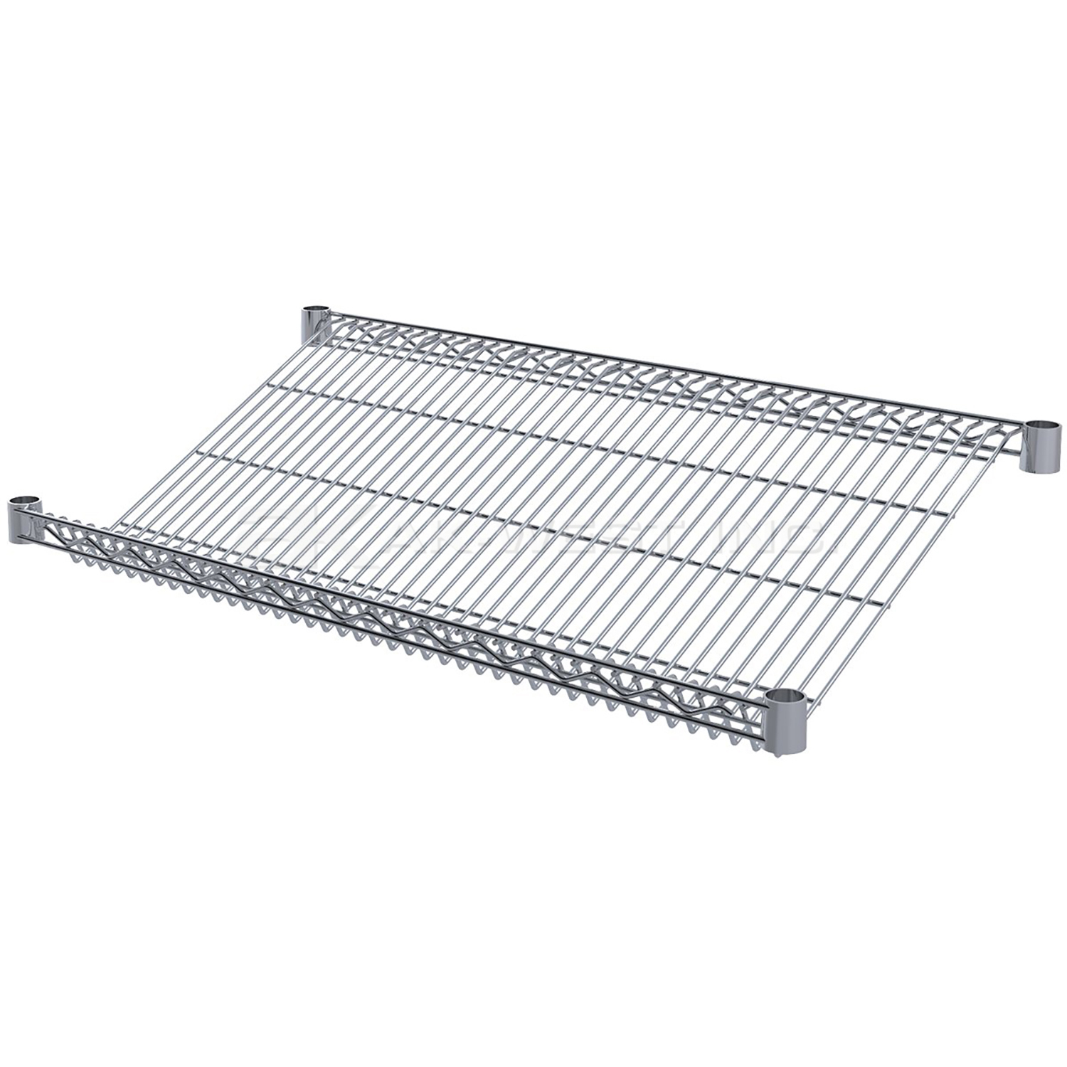 Chrome, 18" x 36" Slanted Wire Shelf