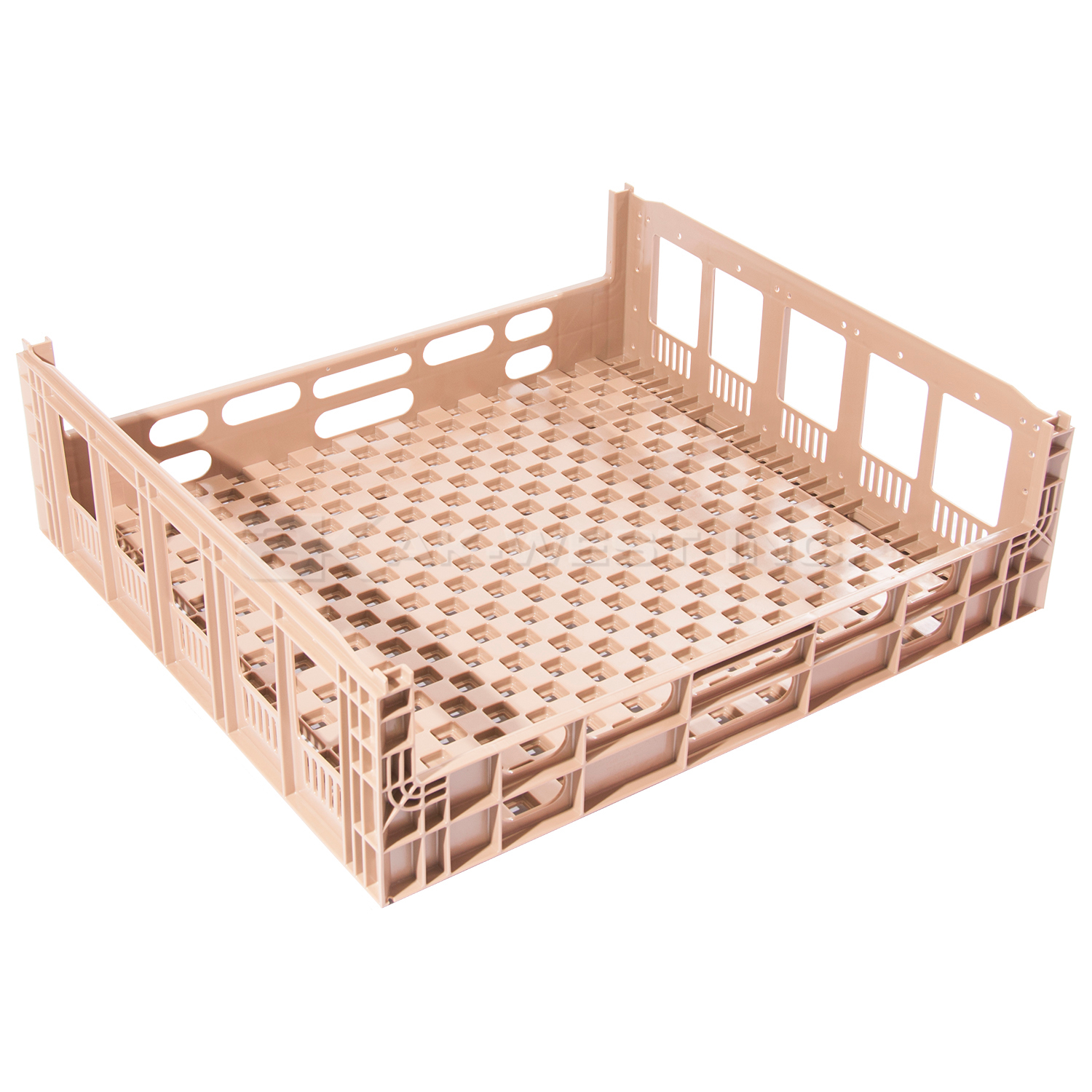 Beige, 29" x 26" x 9", Multi-Purpose Tray, 80lbs Cap., FDA Materials