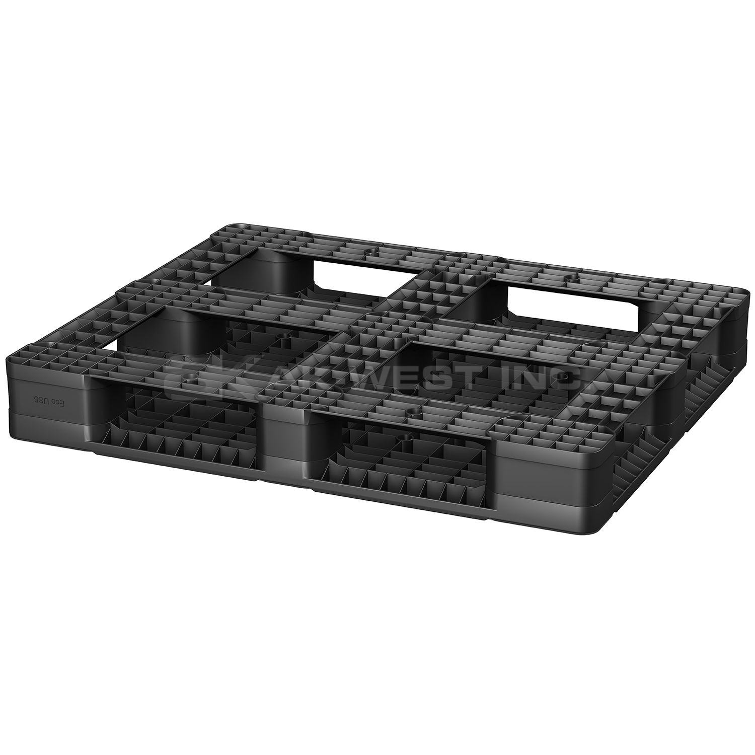 48 x 40, 4-Ways, 6 Runner, Closed Deck, Static Cap. 8800lbs, Dynamic Cap. 4400lbs, Racking Cap. 2200lbs