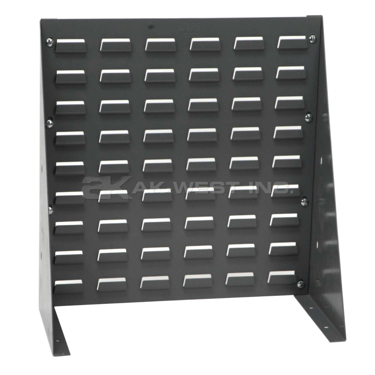 Grey, 18"W x 19"H Bench Rack