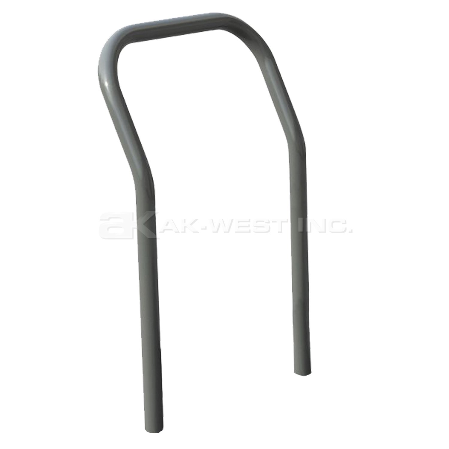 Black, 18" Open Style Outside Deck Sway Back Handle (Fits 24" x 48" Deck)
