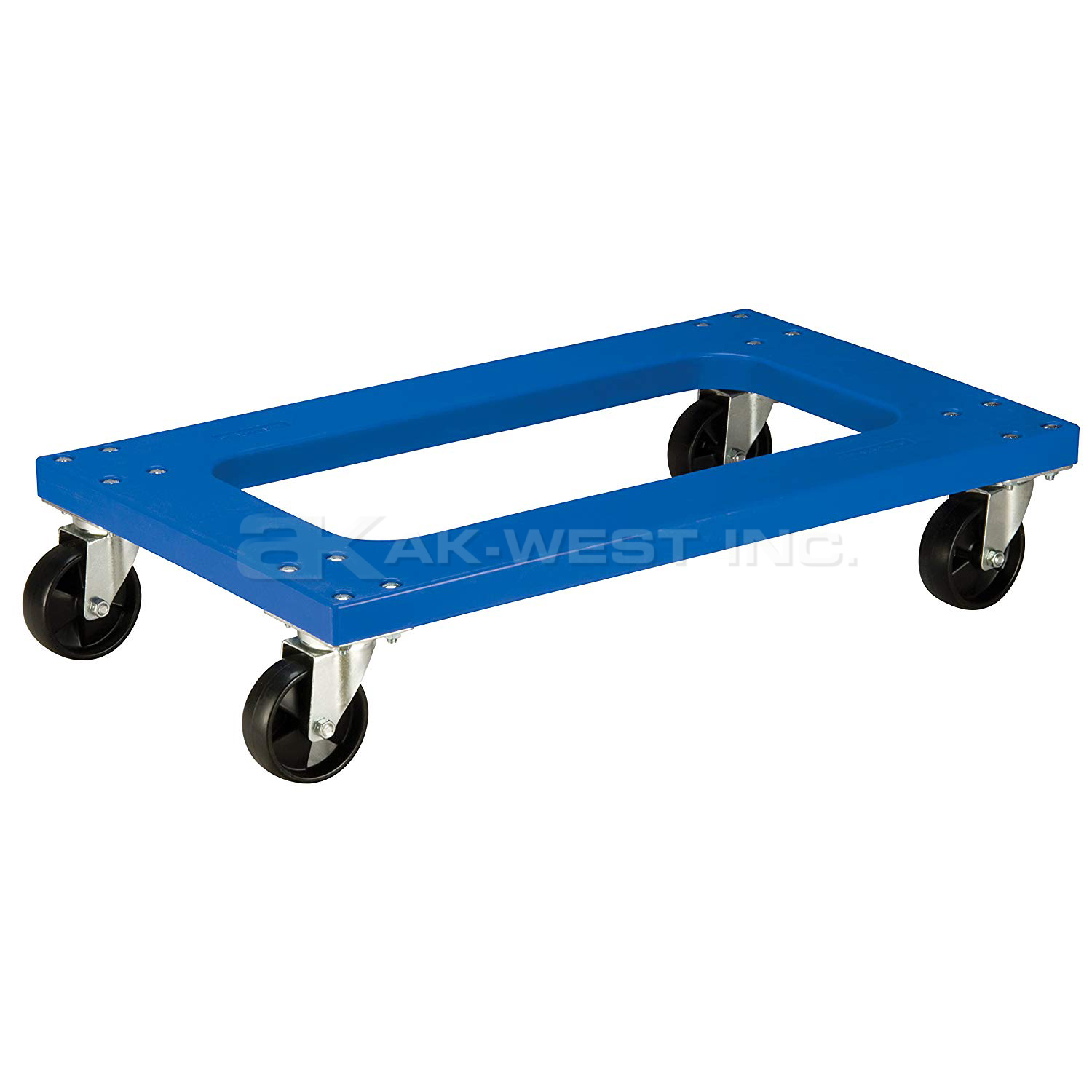 Dolly, Flush Deck Polyethylene W/Casters