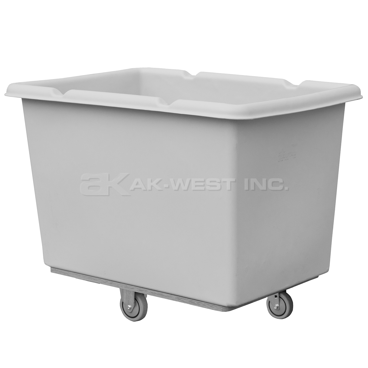 Grey, 41" x 29" x 32", 4" Diamond Casters,  12 Bu. / 15 Cu. Ft., 800lb Cap., Heavy Duty Starcart
