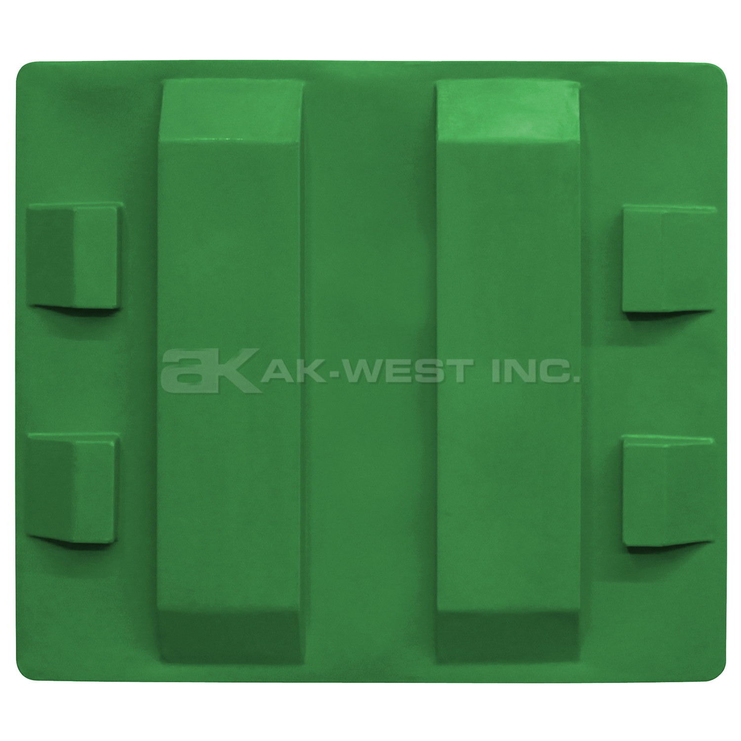 Green, Lid for TS4800 Nesting Forklift Bin