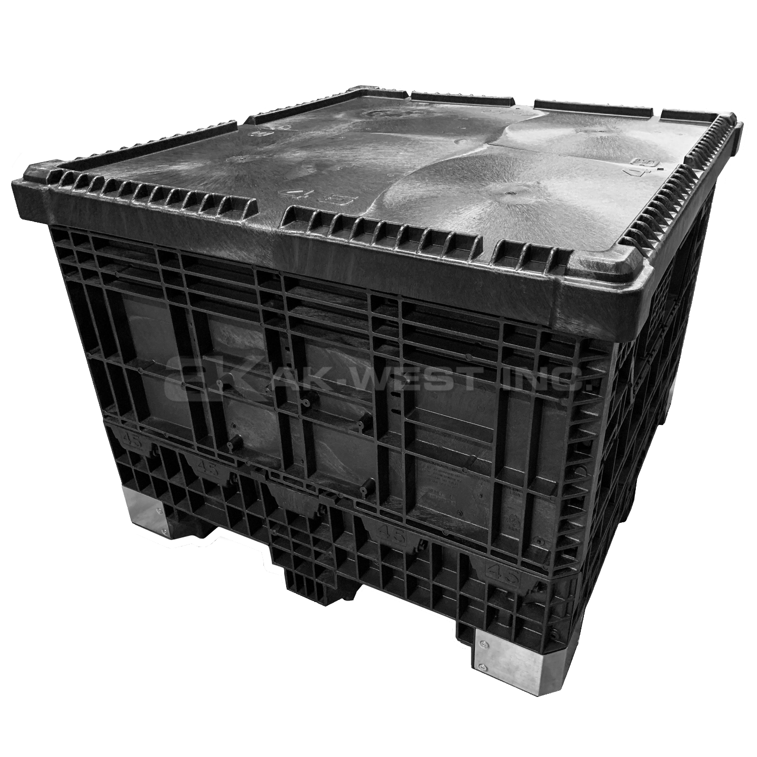 Black, Lid for BE4845, BX4845 and BN4845 Series Bulk Box