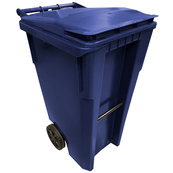 Blue, 35 Gal., 23-3/4"L x 19"W x 37-1/2"H, Heavy Duty Universal Cart