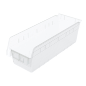 Clear, 17-7/8" x 6-5/8" x 6" Shelf Bin (10 Per Carton)