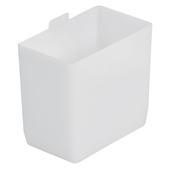 Clear, 2" x 3-1/4" x 3" Bin Cup (48 Per Carton)