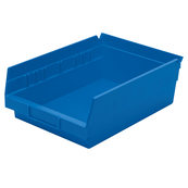 Blue, 11-5/8" x 8-3/8" x 4" Shelf Bin (12 Per Carton)