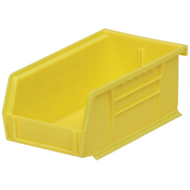 Yellow, 7-3/8" x 4-1/8" x 3" Hanging and Stacking Bin (24 Per Carton)