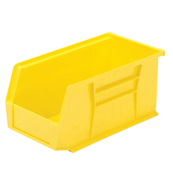 Yellow, 10-7/8" x 5-1/2" x 5" Hanging and Stacking Bin (12 Per Carton)