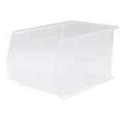 Clear, 18" x 11" x 10" Hanging and Stacking Bin (6 Per Carton)