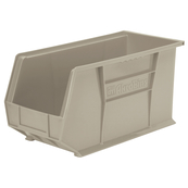Stone, 18" x 8-1/8" x 9" Hanging and Stacking Bin (6 Per Carton)