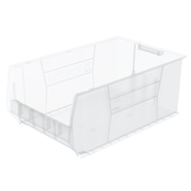 Clear, 29-1/4" x 18-3/8" x 12" Stacking Shelf Bin (1 Per Carton)