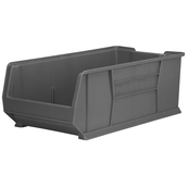Grey, 29-7/8" x 16-1/2" x 11" Stacking Shelf Bin (1 Per Carton)