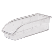 Clear, 10-7/8" x 4-1/8" x 3-1/4" Bin (12 Per Carton)