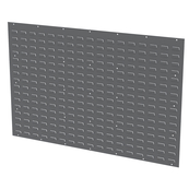 Grey, 52" x 34-1/8" Louvered Wall Panel