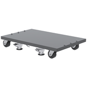 Grey, Dolly For 30661 Louvered Floor Rack