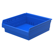 Blue, 23-5/8" x 22-1/2" x 8" Shelf Bin (4 Per Carton)